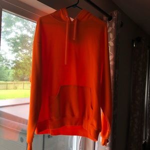 Bright Orange Hoodie